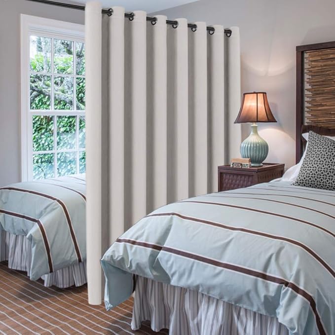 H.VERSAILTEX Blackout Patio Curtains 100 x 108 Inches - Image 2