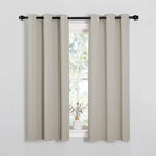 NICETOWN Room Darkening Draperies Window Curtain Panels, Thermal Insulated by NICETOWN