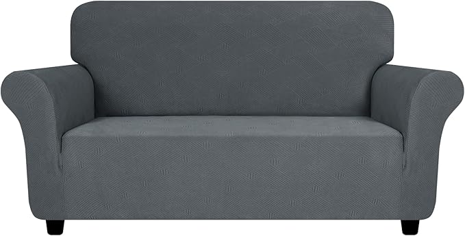 ZNSAYOTX Super Stretch Loveseat Covers, New Striped Love Seat Slipcover - Image 7