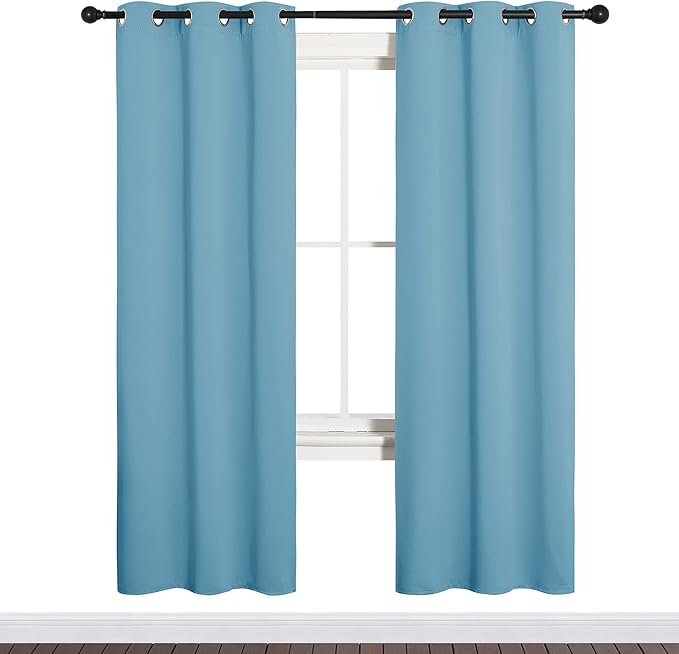 NICETOWN Thermal Insulated Curtains Blackout Draperies, Window Treatment Solid by NICETOWN