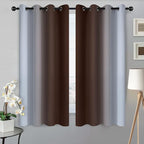 SimpleHome Ombre Room Darkening Curtains - Image 2