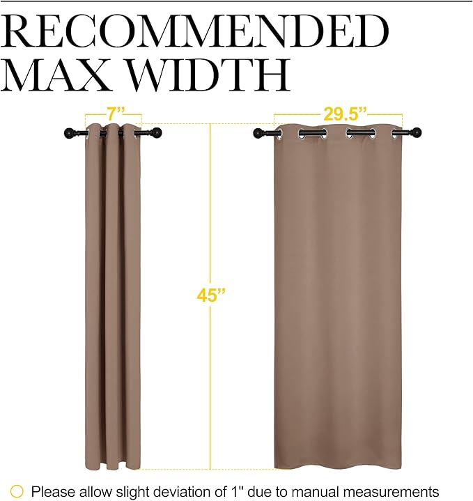 NICETOWN Blackout Window Curtains and Drapes - Image 7