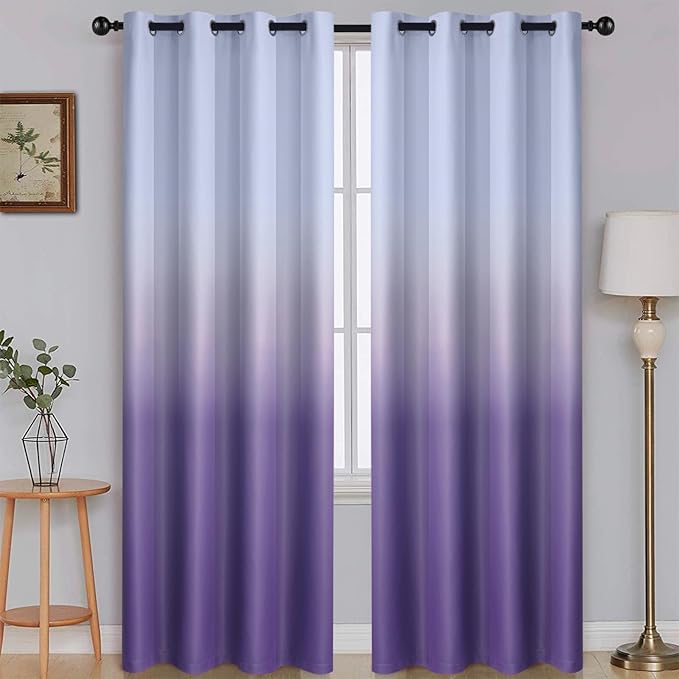 SimpleHome Ombre Room Darkening Curtains by SimpleHome