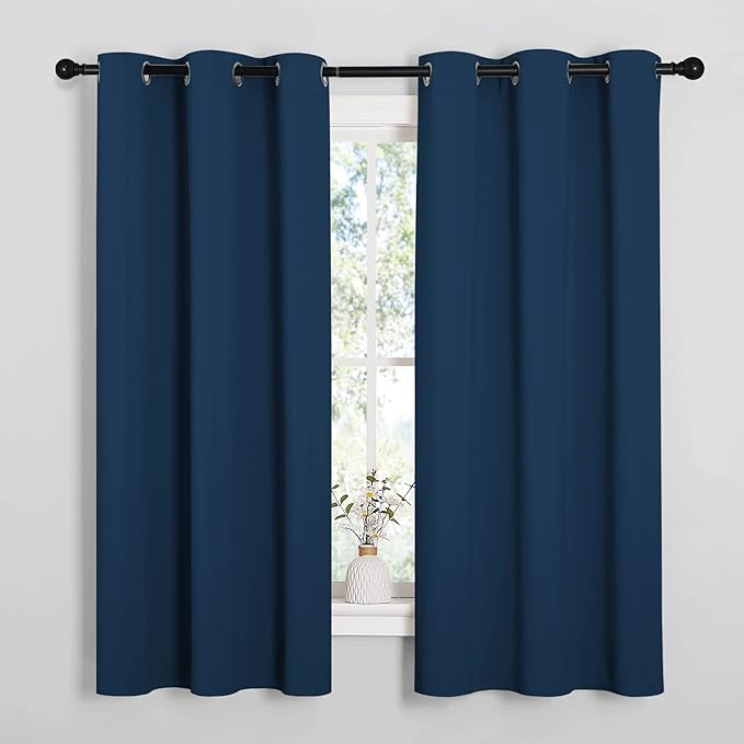NICETOWN Bedroom Curtain Panels Blackout Draperies, Thermal Insulated Solid by NICETOWN