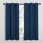 NICETOWN Bedroom Curtain Panels Blackout Draperies, Thermal Insulated Solid by NICETOWN