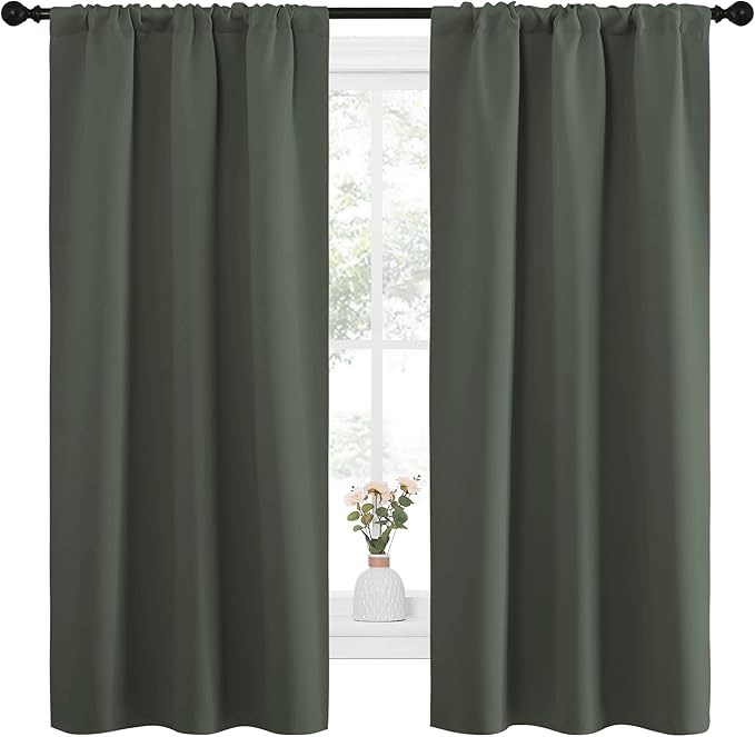 NICETOWN Bedroom Curtains Blackout Draperies - Image 2
