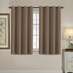 H.VERSAILTEX Blackout Curtain for Living Room Small Window Kitchen Blackout by HVERSAILTEX