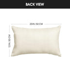 AVOIN colorlife Home Sweet Home Spring Summer Flowers Yellow Throw Pillow Covers - Image 6