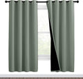 NICETOWN 100% Blackout Window Curtain Panels, Full Light Blocking Drapes by NICETOWN