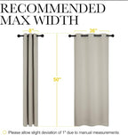 NICETOWN Kitchen Curtains for Decoration, Thermal Insulated Grommet Room - Image 7