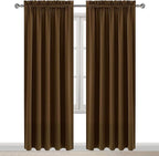 DWCN Brown Blackout Curtains for Bedroom, Thermal Insulated Energy Saving Room - Image 9