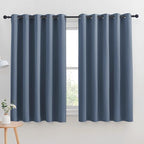 NICETOWN Thermal Insulated Curtains Blackout Draperies, Window Treatment Solid by NICETOWN