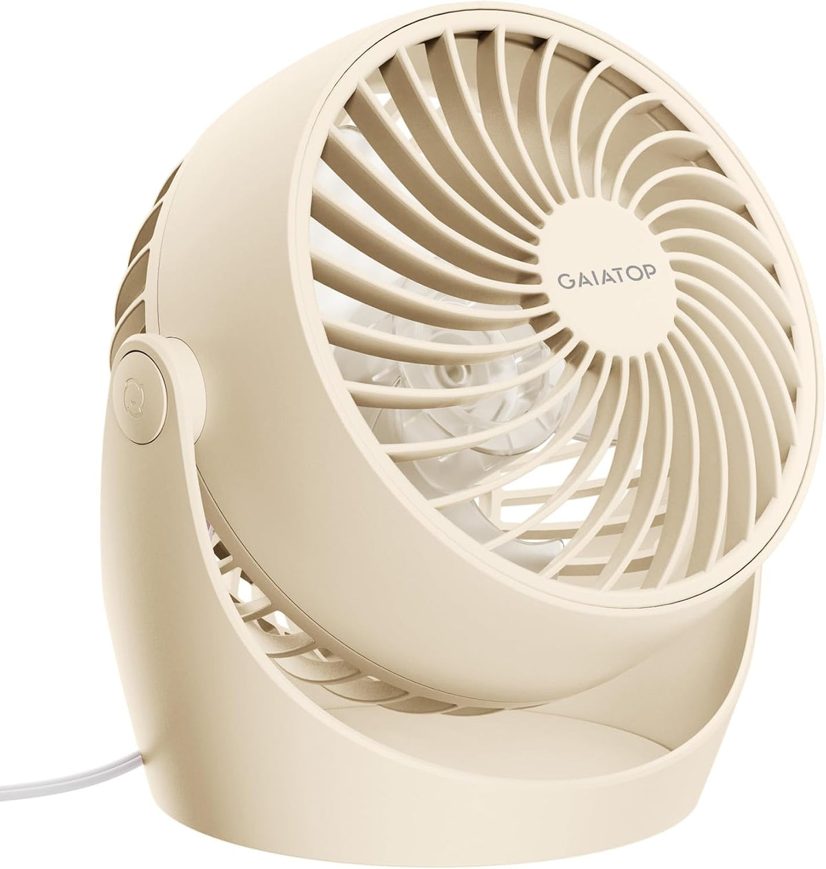 Gaiatop Desk Fan, 5-Inch Portable Electric Table Desktop Air Circulator Fan