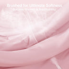 MUXHOMO Queen Comforter Set, 3-Piece All-Season Bedding, Pink