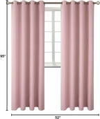 BGment Room Darkening Curtains 95 Inches Long - Image 9