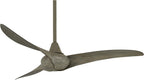Minka-Aire F855-CL Wave 65" Ceiling Fan with Remote Control in Coal Finish