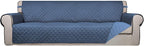 PureFit Reversible Quilted Sofa Cover, Water Resistant Slipcover Furniture by PureFit