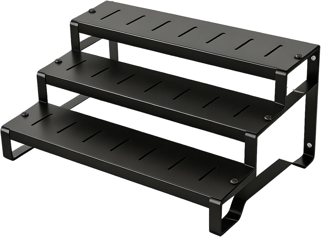 Expandable Can Organizer for Pantry, 3-Tier Adjustable Metal Can Rack