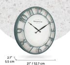 Presentime 21" Farmhouse Series Wall Clock