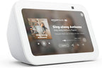 Amazon Echo Show 5 (newest model), Smart display, Designed for Alexa+, 2x the bass and clearer sound, Glacier White