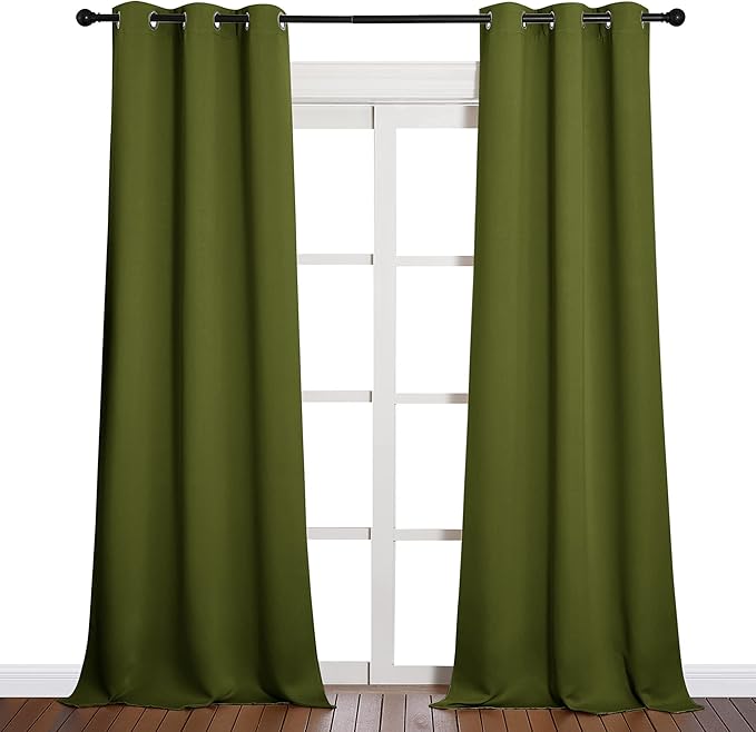 NICETOWN Patio Glass Door Christmas Panels, Privacy Panel Drapes by NICETOWN