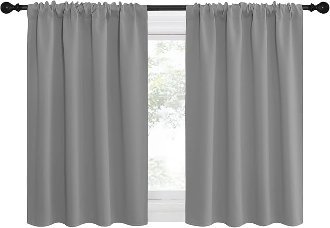 NICETOWN RV Blackout Curtains for Camper Windows, Short Room Darkening Drapes - Image 2