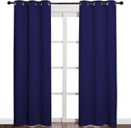 NICETOWN Window Treatment Energy Saving Thermal Insulated Solid Grommet by NICETOWN
