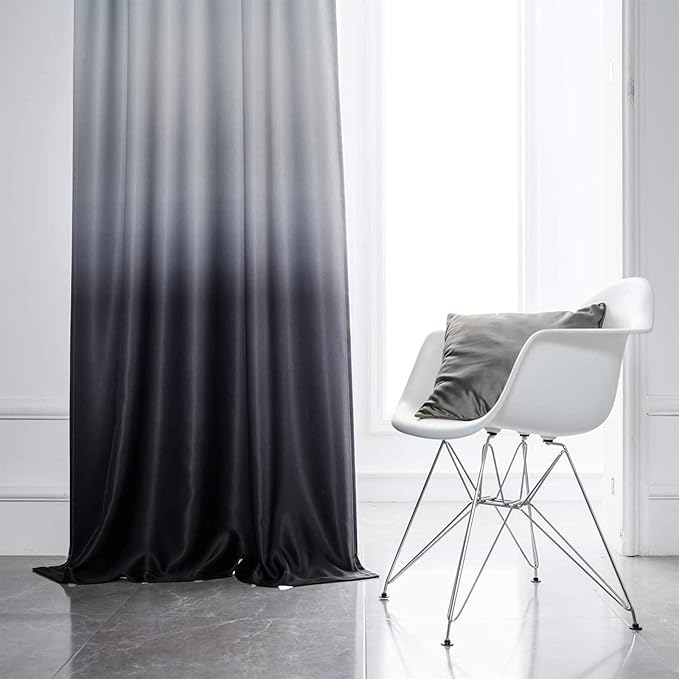 SimpleHome Ombre Curtains 42 x 63 Inch - Image 2