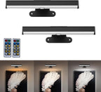 EUIOKUN Wireless Picture Light with Remote,Battery Operated Wall Sconces