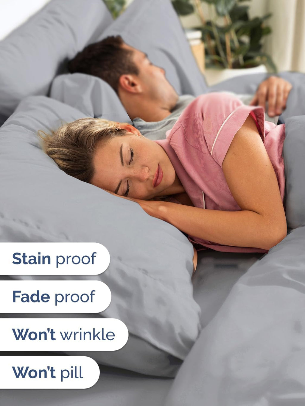 CGK Extra Deep Queen Sheet Set - 6pc Cooling Sheets - Steel Blue