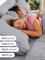 CGK Extra Deep Queen Sheet Set - 6pc Cooling Sheets - Steel Blue