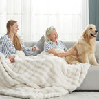 Cozy Bliss Faux Fur Throw Blanket - Image 2