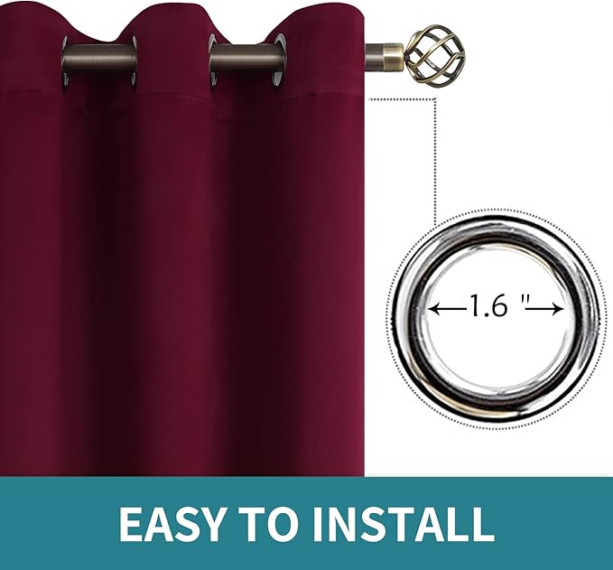 BGment Blackout Curtains for Bedroom - Image 5
