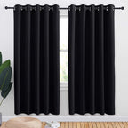 NICETOWN Blackout Draperies Window Curtain Panels, Autumn/Winter Thermal by NICETOWN