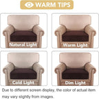 H.VERSAILTEX Velvet Stretch Couch Cushion Cover Plush Cushion Slipcover - Image 6