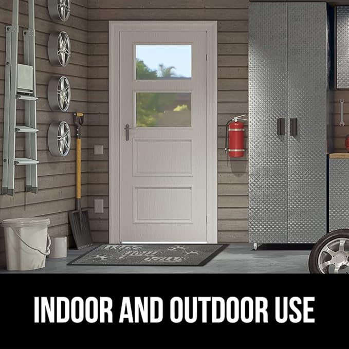 GORILLA GRIP 100% Waterproof All-Season WeatherMAX Doormat 35x23, US Designed - Image 9