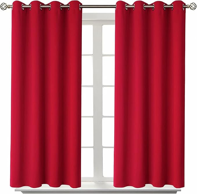 BGment Room Darkening Curtains 45 Inches Long by BGment