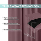 NICETOWN 100% Blackout Curtains - Image 6