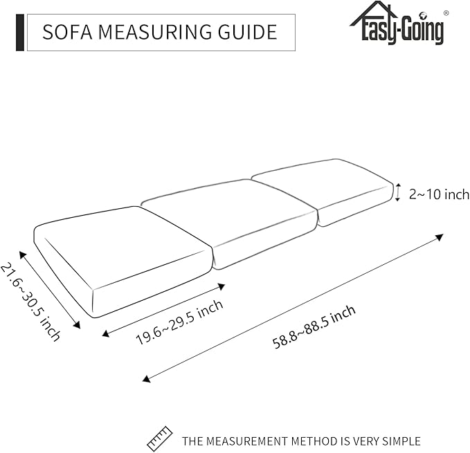 Easy-Going Stretch Individual Chair Couch Cover Sofa Furniture Protector - Image 3