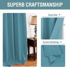 H.VERSAILTEX Blackout Curtain for Living Room Small Window Kitchen Blackout - Image 3