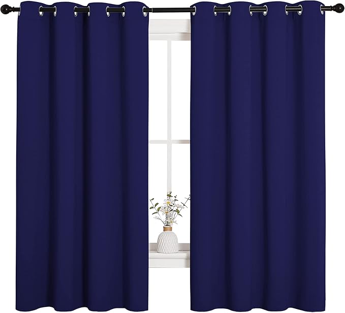 NICETOWN Blackout Draperies Curtains, All Season Thermal Insulated Solid by NICETOWN