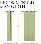 NICETOWN Curtains for Bedroom, Grommet Top Blackout Drapes for Son's Room - Image 5