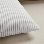 Fancy Homi 2 Packs White Lumbar Decorative Throw Pillow Covers 16x32 Inch - Image 5