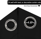 H.VERSAILTEX 100% Blackout Curtains - Image 3