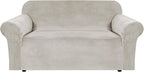 H.VERSAILTEX Stretch Velvet Loveseat Covers by HVERSAILTEX