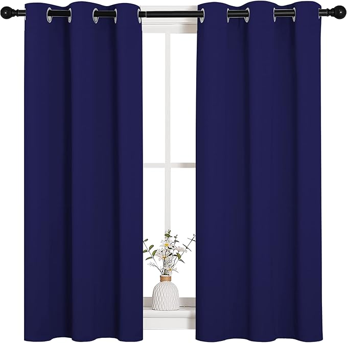 NICETOWN Blackout Draperies Curtains, All Season Thermal Insulated Solid by NICETOWN