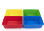 Humble Crew Plastic Storage Bins for Kids, Large Removable Toy Organizer