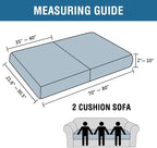 H.VERSAILTEX Super Stretch Individual Seat & Couch Cover Sets - Image 3