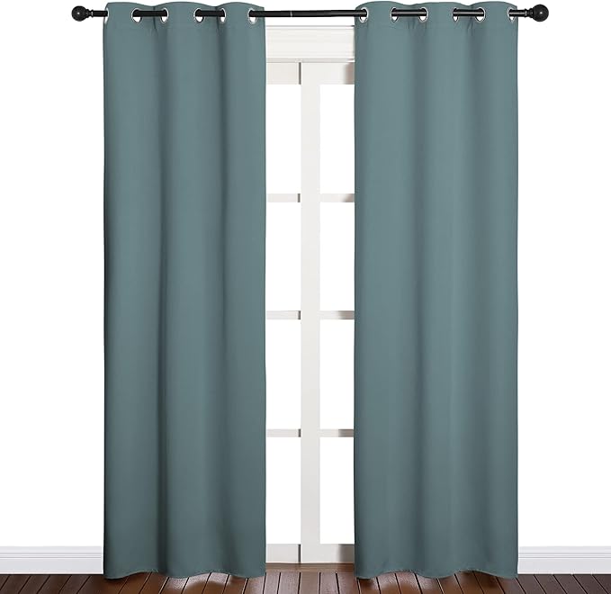 NICETOWN Modern Blackout Curtains Noise Reducing, Thermal Insulated and Privacy - Image 2