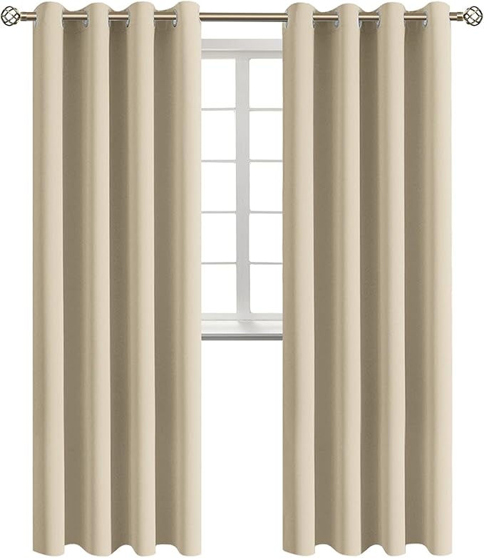 BGment Room Darkening Curtains 108 Inches Long by BGment